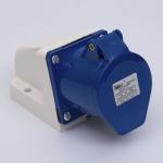 Розетка стаціонарна зовнішня 123 32А 220В 2Р+Е IP44, TAKEL [503219]