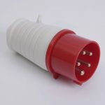 Вилка переносна 025 32А 380В 3Р+N+Е IP44, TAKEL [503230]