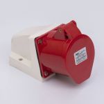 Розетка стаціонарна зовнішня 125 32А 380В 3Р+N+Е IP44, TAKEL [503231]