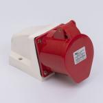 Розетка стаціонарна зовнішня 125 32А 380В 3Р+N+Е IP44, TAKEL [503231]