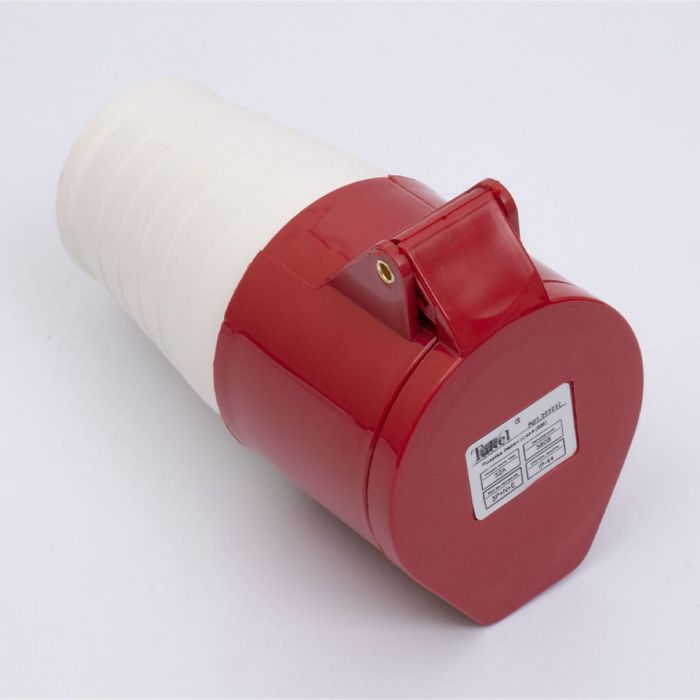 Розетка переносна 225 32А 380В 3Р+N+Е IP44, TAKEL [503232]