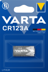 Батарейка CR 123A, BLI 1 шт, Varta [6205301401]