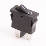 Перемикач клавішний КП-1 220В, чорний, TAKEL [505400ч]