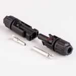 Конектор MC4-W для сонячних панелей, 4 мм.кв., пара (тато+мама), TAKEL [507008]