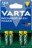 Акумулятор AAA 800mAh Recharge 4 шт, Varta [56703101404]