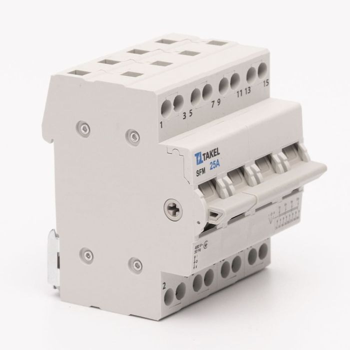 Перемикач навантаження трипозиційний SFM 4P 25A, TAKEL [507831]