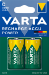 Акумулятор С 3000mAh Recharge 2 шт, Varta [56714101402]