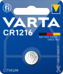 Батарейка CR 1216, BLI 1 шт, Varta [6216101401]