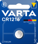 Батарейка CR 1216, BLI 1 шт, Varta [6216101401]
