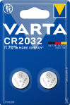 Батарейка CR 2032 Lithium, BLI 2 шт, Varta [6032101402]