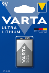 Батарейка 9V Ultra Lithiuim, BLI 1 шт, Varta [6122301401]