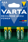 Акумулятор AAA 1000mAh Recharge 4 шт, Varta [5703301404]