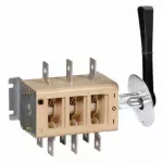 Вимикач-роз'єднувач ВР32-37B71250 400А на 2 напрямки з'ємна рукоятка, TAKEL [510422]