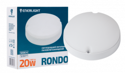 Світильник світлодіодний Rondo 20Вт 5000К, IP65, Enerlight [RONDO20SMD80N]