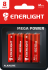 Батарейка Mega Power AA, BLI 8 шт, Enerlight [90060108]