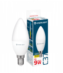 Лампа світлодіодна С37 9Вт 3000K E14, Enerlight [C37E149SMDWFR]