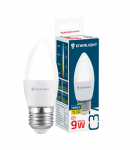 Лампа світлодіодна С37 9Вт 3000K E27, Enerlight [C37E279SMDWFR]