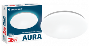 Cвітильник стельовий Aura 36Вт 4000К, Enerlight [AURA36SMD80N]