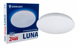 Cвітильник стельовий Luna 24Вт 4000К, Enerlight [LUNA24SMD80N]