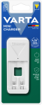 Зарядний пристрій Mini Charger White, Varta [57656101401]