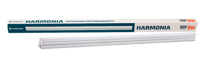 Cвітильник лінійний Harmonia T5 9Вт 4000К, Enerlight [HARMONIA9SMD90W]