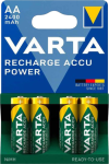 Акумулятор AA 2400mAh Recharge ACCU, BLI 4 NI-MH (READY 2 USE), Varta [56756101404]
