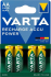 Акумулятор AA 2400mAh Recharge ACCU, BLI 4 NI-MH (READY 2 USE), Varta [56756101404]