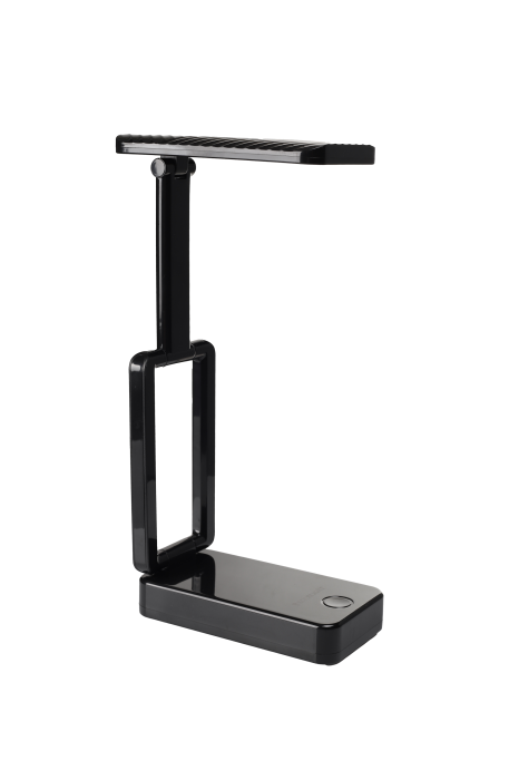 Світильник настільний світлодіодний з акумулятором VEGA 9Вт 3000-6000K, чорний, Enerlight [VEGA9SMD45MB]