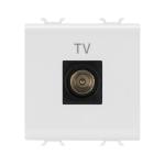Розетка TV Chorusmart MALE CONN 9.5mm 2M глянцевий білий GEWISS [GW10367]
