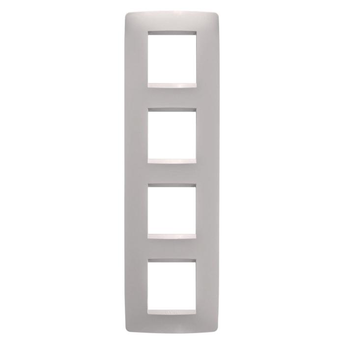 Рамка Chorusmart ONE 2+2+2+2M вертикальна бежевий GEWISS [GW16129VL]