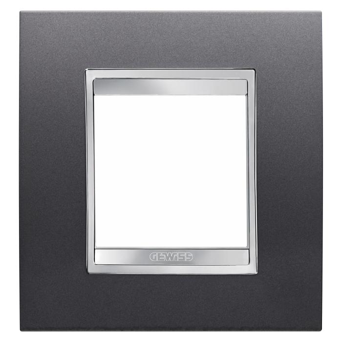 Рамка Chorusmart LUX 2M сланець GEWISS [GW16222VA]
