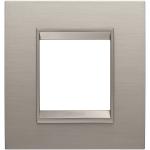 Рамка Chorusmart LUX 2M матовий алюміній GEWISS [GW16222XS]