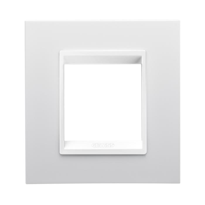 Рамка Chorusmart LUX 2M монохром білий GEWISS [GW16222YB]