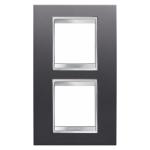 Рамка Chorusmart LUX 2+2M вертикальна сланець GEWISS [GW16224VA]