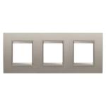 Рамка Chorusmart LUX 2+2+2M горизонтальна матовий алюміній GEWISS [GW16226XS]