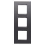 Рамка Chorusmart LUX 2+2+2M вертикальна сланець абсолют GEWISS [GW16227YA]