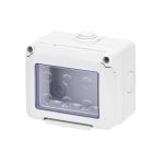 Герметичний корпус горизонтальний  27 COMBI 3М IP55 сірий GEWISS [GW27043]