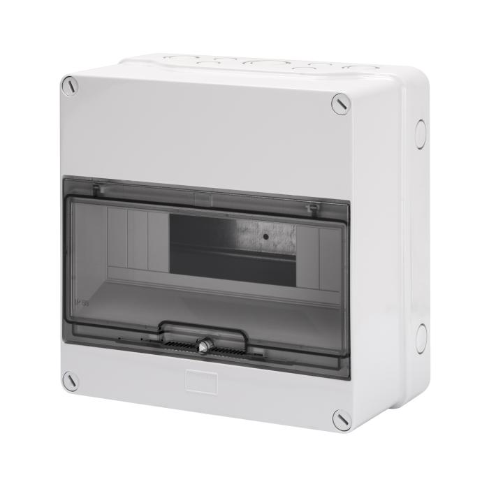 Корпус пластиковий 40 CD навісний 12М прозорі дверцята ІР55 GEWISS [GW40005]