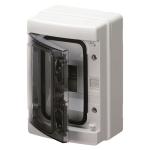 Корпус пластиковий 40 CD навісний 4М (143x210x100) прозорі дверцята ІР65 GEWISS [GW40101]