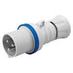 Вилка переносна IEC 309 HP IP44 2P+E 16A 230V 6H GEWISS [GW60004H]