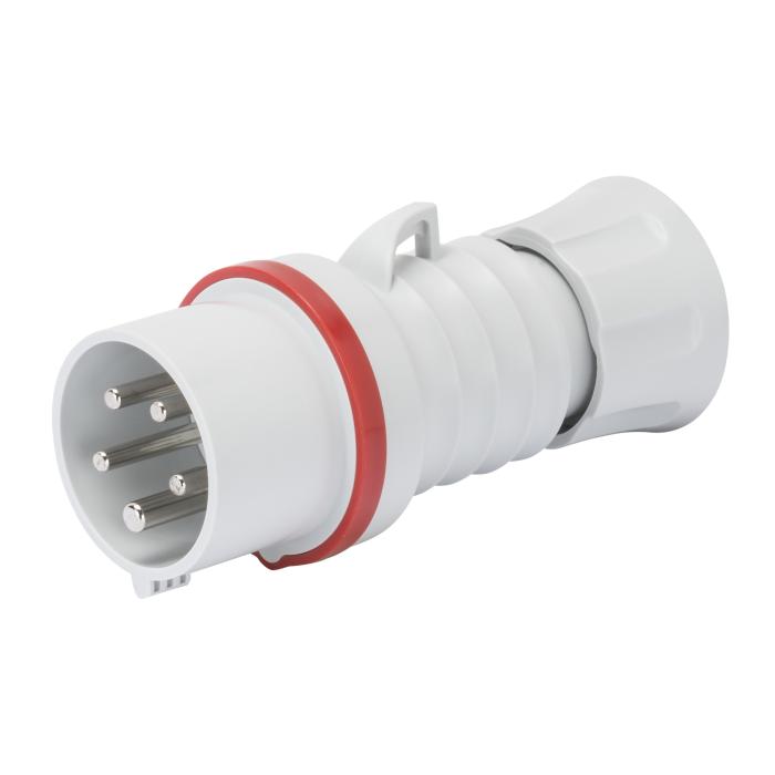 Вилка переносна IEC 309 HP IP44 3P+E 16A 400V 6H GEWISS [GW60008H]
