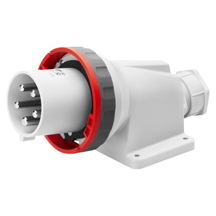 Вилка стаціонарна 90° IEC 309 HP IP67 3P+N+E 125A 400V 6H GEWISS [GW60461]