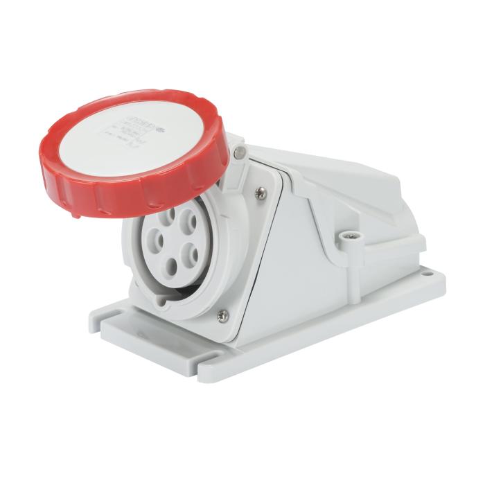 Розетка стаціонарна 90° IEC 309 HP IP67 3P+N+E 16A 400V 6H GEWISS [GW62505]