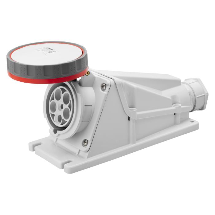 Розетка стаціонарна 90° IEC 309 HP IP67 3P+N+E 125A 400V 6H GEWISS [GW62535]