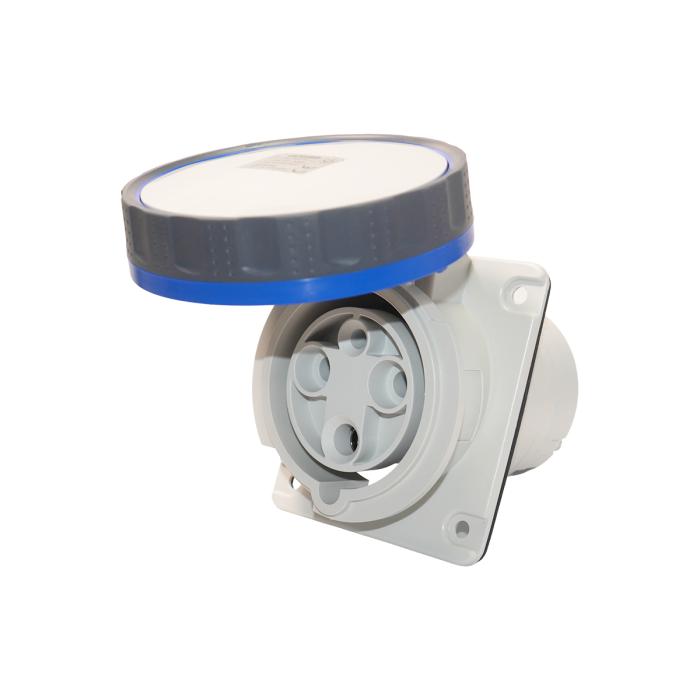 Розетка вбудована 10° IEC 309 HP IP67 2P+E 63A 230V 6H GEWISS [GW63249H]