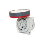 Розетка вбудована 10° IEC 309 HP IP67 3P+E 63A 400V 6H GEWISS [GW63253H]