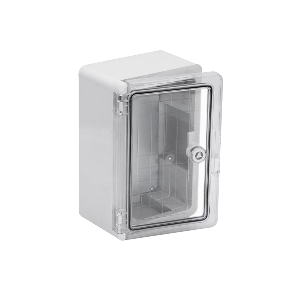Корпус пластиковий ЩМПп 400х300х220мм прозорі дверцята ПХЛ1 IP65 UEC [MKP92-N-403022-65-UEC]