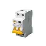Автомат диференційного захисту SB-R9NE 2P B 16A  30mA Tип AC  6kA UEC [RCBO60-2-016-B-030-AC]