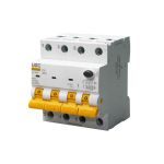 Автомат диференційного захисту SB-R9NE 4P C 16A  10mA Tип AC  6kA UEC [RCBO60-4-016-C-010-AC]