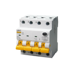 Автомат диференційного захисту SB-R9NE 4P C 25A  30mA Tип AC  6kA UEC [RCBO60-4-025-C-030-AC]